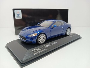 中古品 1/43 マセラティ グランツーリスモ 2008 ブルーメタリック