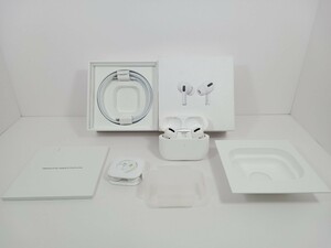 中古美品！ 使用頻度少ない AirPods Pro MLWK3J/A 第１世代 2021年モデル 国内正規品 純正 アップル ワイヤレスイヤホン A2083 A2084 A2190