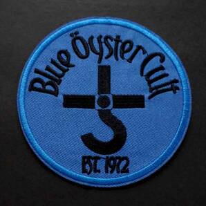  青円BOC■新品■『Blue Oyster Cult』ブルー・オイスター・カルト ハードロック・バンド刺繍ワッペン■激渋■ 音楽■洋服・衣類・衣服DIYの画像2