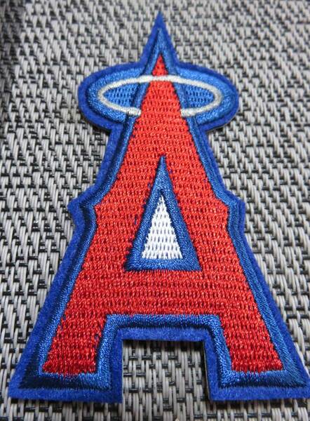 A赤天使◆新品 MLB ロサンゼルス・エンゼルス Los Angeles Angels野球USベースボール刺繍ワッペン 激渋☆アメリカ スポーツ メジャーリーグ