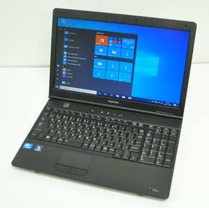 15.6インチ dynabook Satellite B452/F Celeron B820 1.7GHz / HDD 500GB / メモリ 8GB / マルチ/ テンキー/ Win10