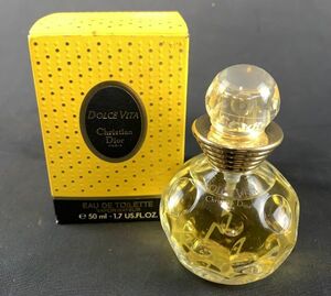 0y1k41W013 Christian Dior DOLCE VITA 50ml オードトワレ 香水 箱付き クリスチャン ディオール ドルチェヴィータ