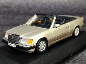 ミニチャンプス 1/43 1990年 メルセデスベンツ 300CE-24 カブリオレ(W124系)