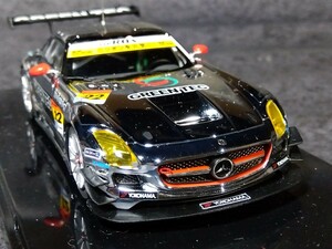 エブロ 1/43 グリーンテック SLS AMG GT3 2013年 スーパー GT GT300 参戦車仕様