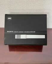 SONY ECM-23F マイク②_画像1