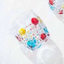 【2個入りセット】水玉 ウォーターカップ ビールジョッキ クリエイティブ コーヒー　ジュースグラス 珈琲 お茶 カップ コップ 食器 _画像7