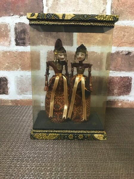 インドネシア 影絵芝居 人形芝居 伝統工芸 操り人形 木製 アジア バリ アジアン エスニック 雑貨