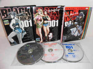 2311-2110◆DVD BLACK LAGOON ブラックラグーン 1期＋2期＋OVA 全17巻セット レンタル版