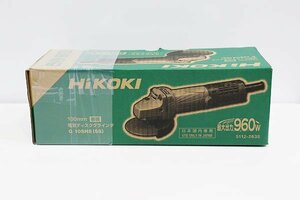 【質Banana】未使用☆ HiKOKI/ハイコーキ G10SH5（SS） 電気ディスクグラインダ 100mm 細径 最大出力960W Ｂ♪