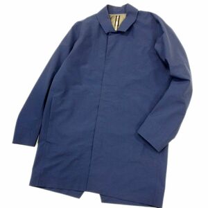 美品 定価13万7500円●ARC'TERYX VEILANCE アークテリクス Partition AR Coat パーティションARコート ロング メンズ Lサイズ 濃紺 GORETE