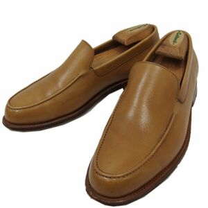 定価18万◇JOHN LOBB CHESTER 6000ラスト Uチップ レザーローファー レザーシューズ ジョンロブ チェスター メンズ イングランド製