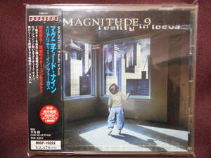 MAGNITUDE 9 マグニチュード ナイン / Reality In Focus リアリティー フォーカス / MICP-10222 / 帯付き / Rob Johnson 銀嶺の覇者 Cover 