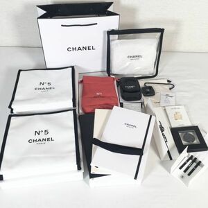 【11点セット/未使用品】CHANEL シャンル ノベルティ バッグハンガー ホルダー ポーチ ネイルケアセット チャーム ピンバッジ ヘアピン