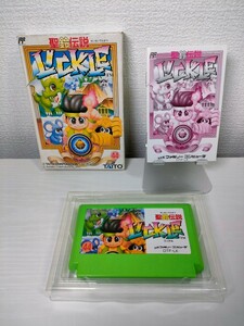 FC【聖鈴伝説リックル LICKLE】箱 取扱説明書 ソフト付き『ファミコン 任天堂 NINTENDO』タイトー ディスコ