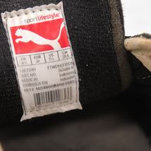 プーマ スニーカー ローカット リーガスウェード 341466-46 靴 シューズ 黒 メンズ 25.5cmサイズ ブラック PUMA_画像4