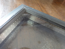 F-832　リクシル　複層ガラス ペアガラス　約　427ｘ1017㎜　明り取り　窓 サッシ関連 DIY リフォーム 修理 補修_画像4