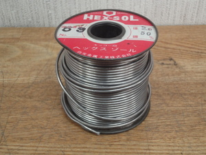 F-847 hex zo-ru to coil solder diameter 2.0φsz50% bobbin . including . weight .957g. solder 