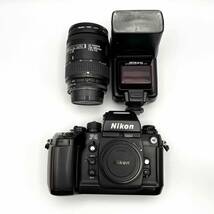 ニコン Nikon F4 フィルムカメラ 一眼レフカメラ / AF NIKKOR 28-85mm 1:3.5-4.5 / SB-24 SPEEDLIGHT / セット売り 簡易動作確認済み_画像1