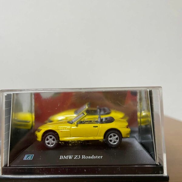 BMW Z3 ロードスター　イエロー　ミニカー