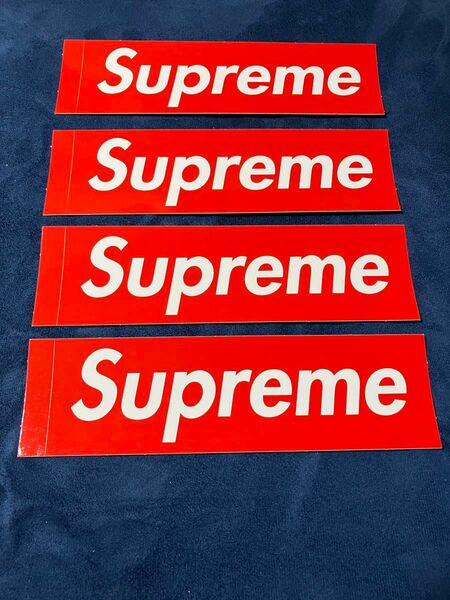 【クーポン使用推奨】Supreme シュプリーム　ステッカー4枚セット