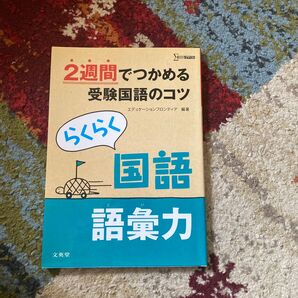 2週間でつかめる受験国語のコツ 語彙力