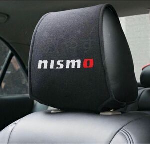 日産 NISSAN ニスモ NISMO ヘッドレストカバー2枚【新品、送料込み