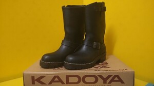 KADOYA カドヤ エンジニアブーツ size27cm 制作:安藤製靴株式会社 K'S Boots & Boots KA-G.I.J コレクション整理中 新潟出品 個人出品