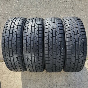 国産!!◇165/55R15◇TOYO オブザーブガリッドGIZ スタッドレスタイヤ中古４本セット!!デイズルークス、スペーシアカスタム、N-BOXカスタム