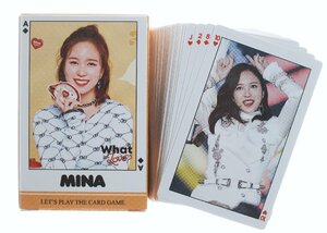 TWICE MINA ミナ グッズ トランプ カード ゲーム 54枚セット フォトカード セット