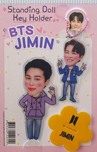 BTS ジミン グッズ キーホルダー + スタンディングドール フィギュア 2点セット Ver.3