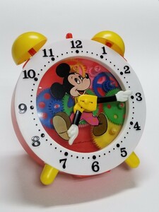 ミッキーマウス　チックタック時計　ヤングエポック社　ゼンマイ式　おもちゃ