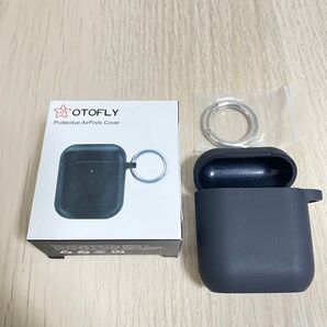 AirPods 1&2対応ケース ブラック