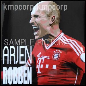 Art hand Auction Neuer Artikel ■Robben Bayern München ■Übersee-Fußball-Kunsttafel Holzwandbehang Gemälde Poster Wandkunst Wanddekoration, Fußball, Souvenir, Verwandte Waren, Poster