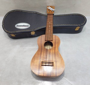 m2 Kelii Ukulele ケリー ウクレレ ケース付 弦楽器 Made in Hawaii 