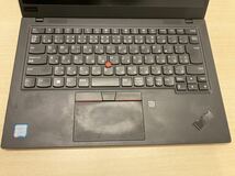 ジャンク品【通電確認済】Lenovo ThinkPad X1 Carbon 7th レノボシンクパッドノートパソコン20QE-S6GW00 部品取り修理転売にもデジタル_画像3