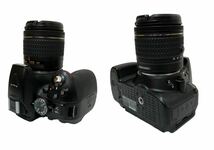 現状品 簡易動確済み NIKON ニコン D5300 デジタル一眼レフカメラ ブラック系色 レンズ AF-P NIKKOR 18-55mm 1:3.5-5.6G [TK24-0105-1]_画像3