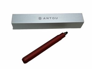 後端付属品 箱付き ANTOU アントウ PEN S MINI ペン S ミニ 紅 レッド ボールペン (TK24-0121-5)