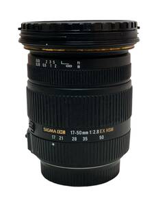 現状品 簡易動確済み SIGMA シグマ ZOOM 17-50mm 1:2.8 EX DC HSM ペンタックス用 レンズ [TK24-0107-1]