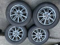 ブリヂストン 195/65R15 レグノ 走行5000km タイヤホイール 4本セット プリウス等 引き取り歓迎_画像1