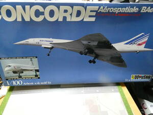 送料込! 　童友社 1/100 コンコルド　CONCORDO 　エールフランス OR 英国航空