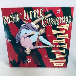 【LP】レコード 再生未確認 ロカビリー ROCKIN' LITTLE CHRISTMAS/BRENDA LEE/CHUCK BERRY/THE MOONGLOWS ※まとめ買い大歓迎!同梱可