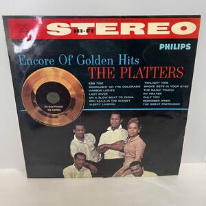 【LP】レコード 再生未確認 ENCORE OF GOLDEN HITS THE PLATTERS ゴールデン プラターズ　SM-7001 ※まとめ買い大歓迎!同梱可能です