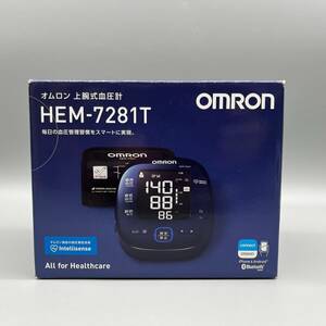 OMRON オムロン 上腕式血圧計 HEM-7281T Bluetooth対応 スマホ連動 ケース付き 外箱有り