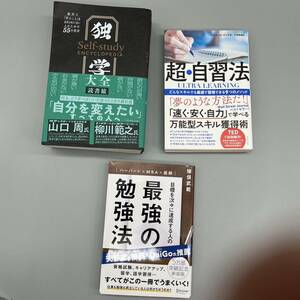 読書猿 「独学大全」 スコット・H・ヤング 「LTRA LEARNING 超・自習法」 猪俣武範 「最強の勉強法」 3冊まとめて