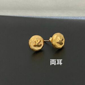 ゴールド イーグル ピアス 浮き彫りイーグル アクセサリー スタッド ピアス