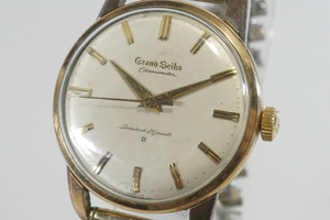 1円~【621】実働　GRAND SEIKO／グランドセイコー　GS J14H156E-SD　ファーストモデル　後期　DIASHOCK　手巻き　メンズ　アンティーク