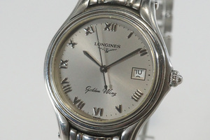 1円~スタート【627】LONGINES／ロンジン　L3.606.4　ゴールデンウィング　クオーツ　ボーイズ　正規品ベルト　　