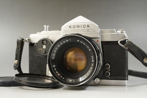 1円~【713】KONICA/コニカ　AUTOREX　/LENDS　KONICA　HEXANON　1:1.8　f＝52mm