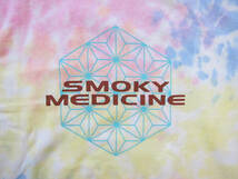 売切れ品【新品】SMOKY MEDECINE TIEDYE パーカー L / CHAR LIVE 2023〜Official Goods【検索:Psychedelix DIBS BAHO ZICCA JL&C】_画像2