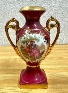 LIMOGES リモージュ 花瓶 フラワーベース インテリア アンティーク 陶器 フランス 